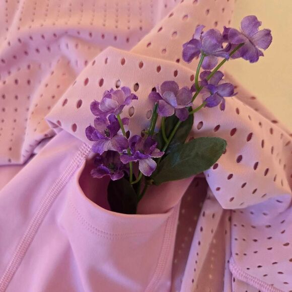 Athleta Womens A Game Perforated Pink Lavender Athletic Skort Size 2X - Picture 6 of 12